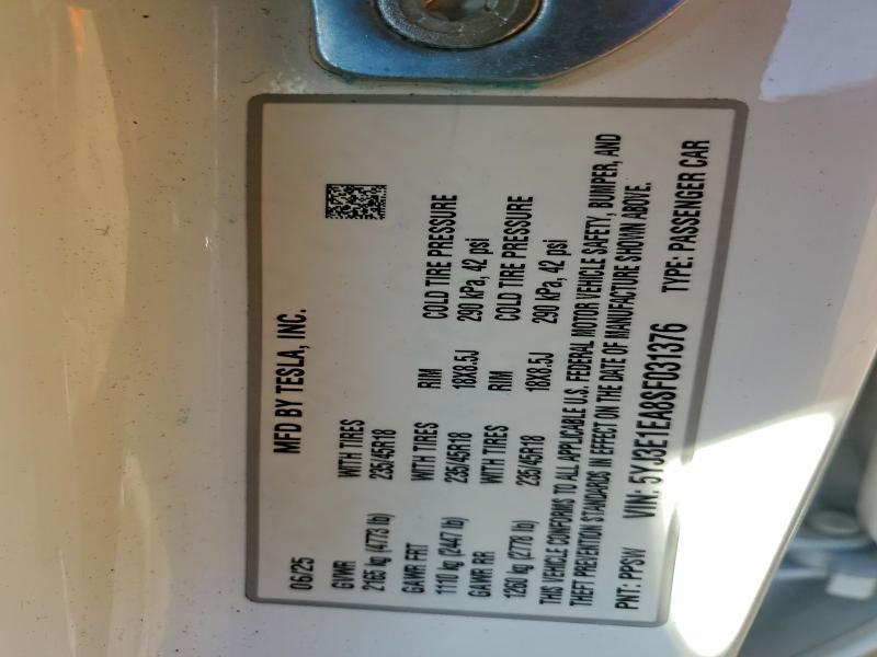 2025 Tesla Model 3