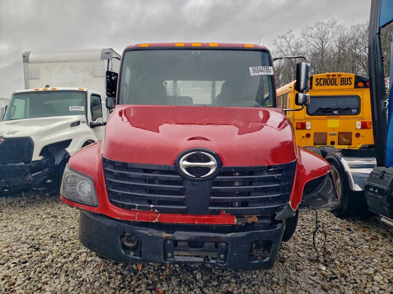 2008 Hino 258 Rollback Truck