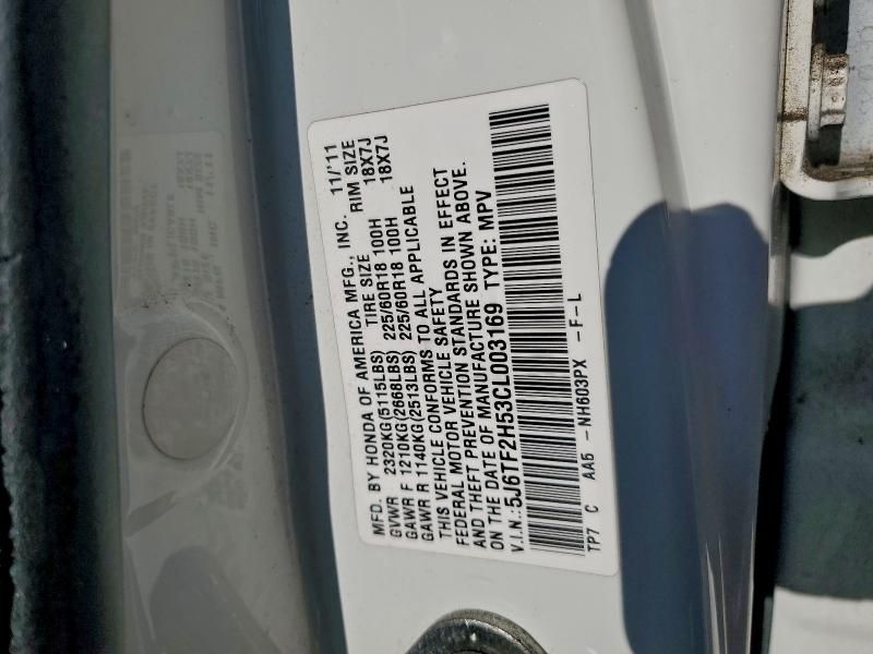 2012 Honda Crosstour exl