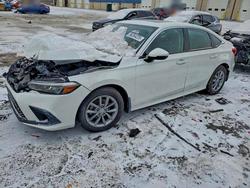 Honda salvage cars for sale: 2022 Honda Civic ex