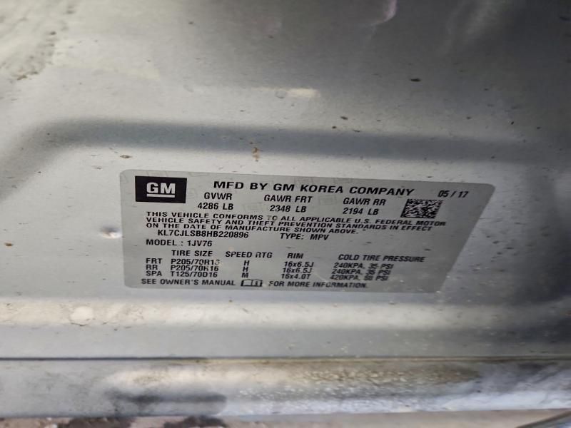 2017 Chevrolet Trax 1LT