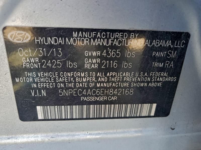 2014 Hyundai Sonata se