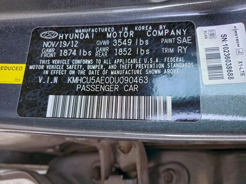 2013 Hyundai Accent gls