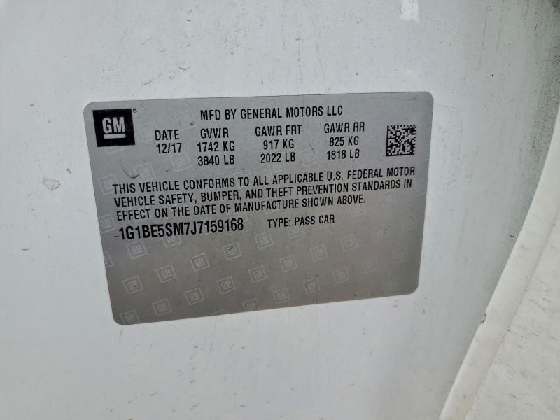 2018 Chevrolet Cruze lt