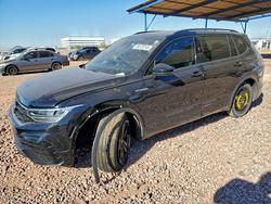 Volkswagen salvage cars for sale: 2023 Volkswagen Tiguan se R-line Black