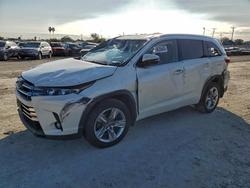 2018 Toyota Highlander Limited en venta en Corpus Christi, TX
