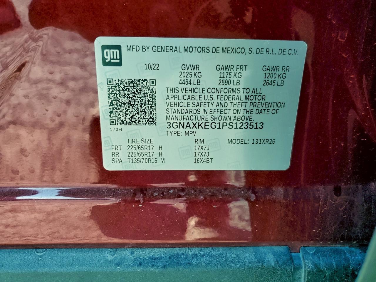 2023 Chevrolet Equinox lt