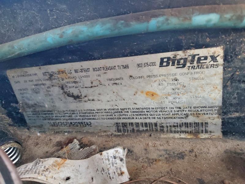 2021 Big Tex Equipment Trailer