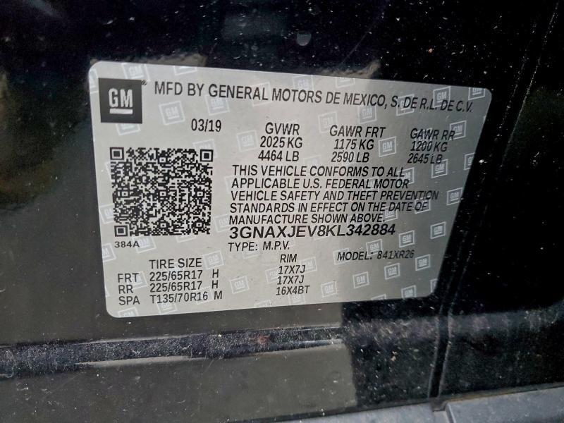 2019 Chevrolet Equinox lt