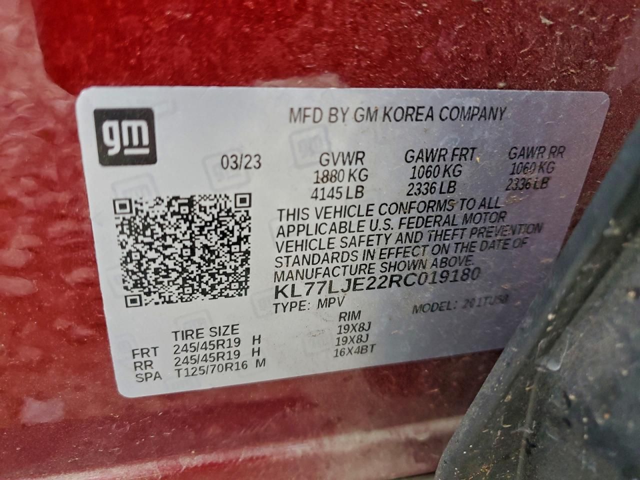 2024 Chevrolet Trax 2RS