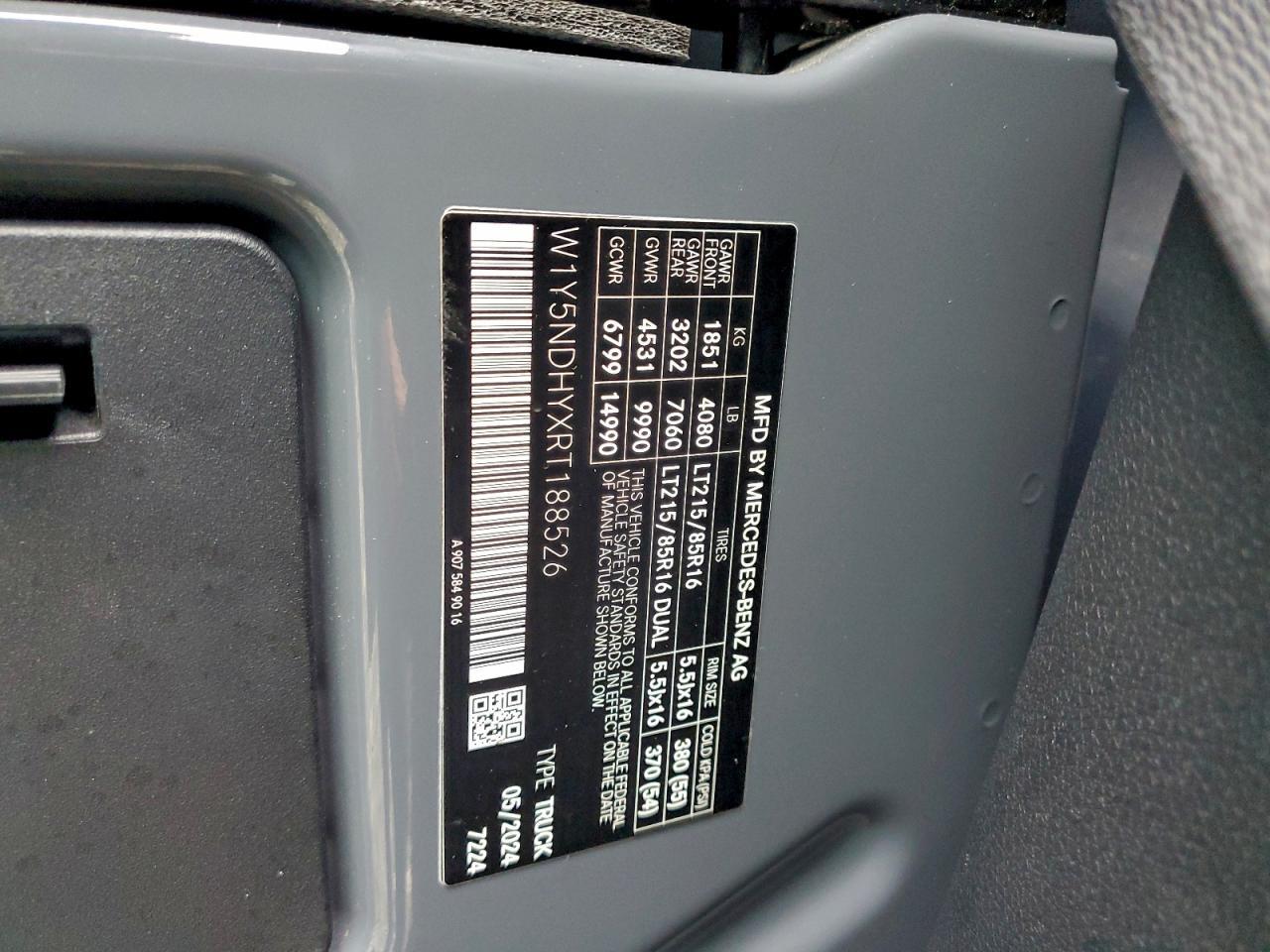 2024 Mercedes-Benz Sprinter 3500