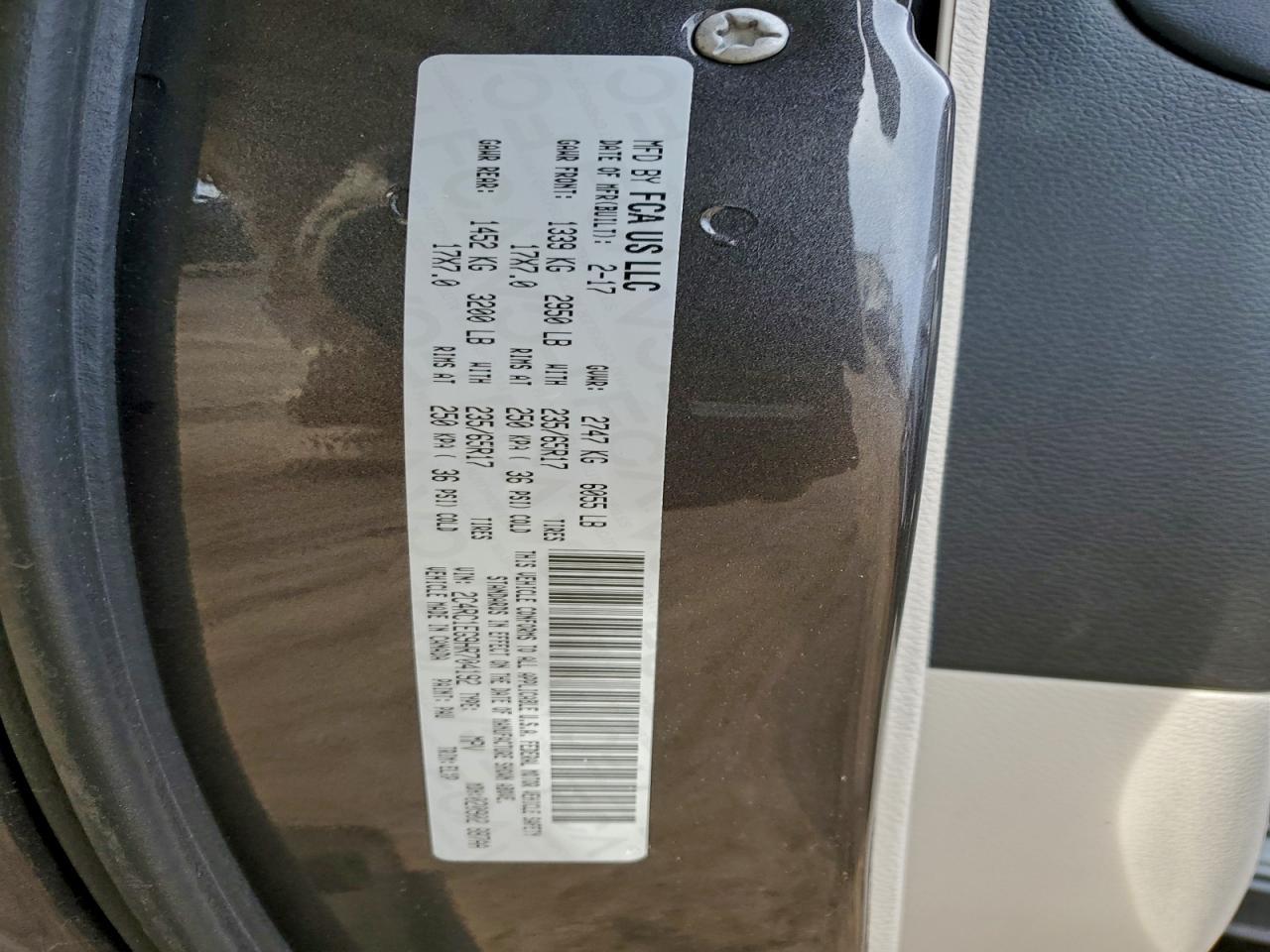 2017 Chrysler Pacifica Touring l Plus