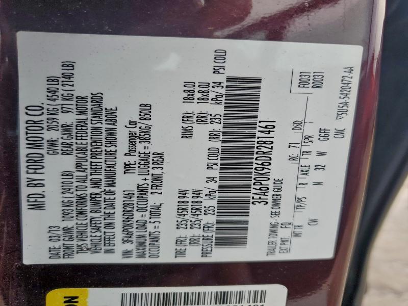 2013 Ford Fusion Titanium