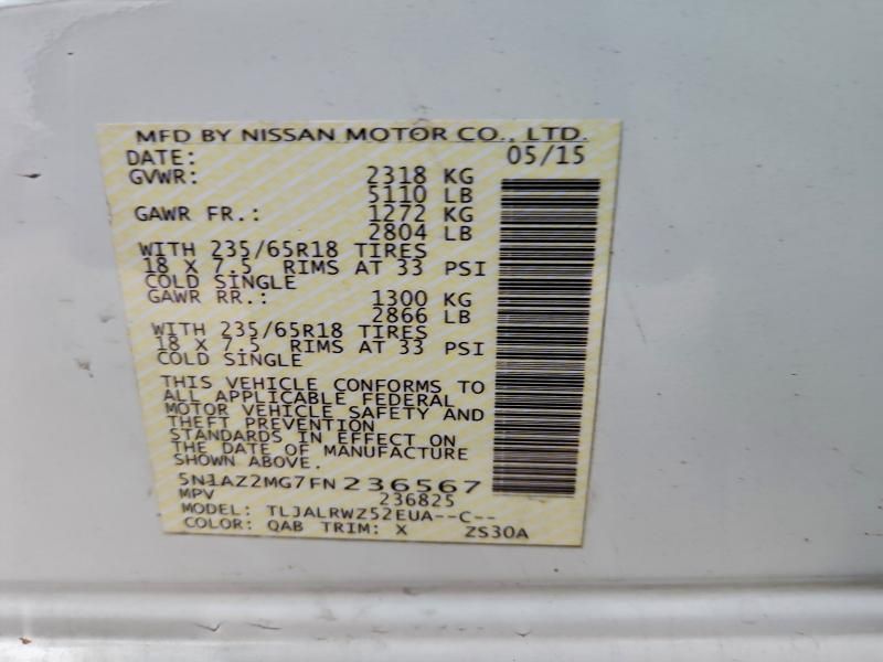 2015 Nissan Murano s