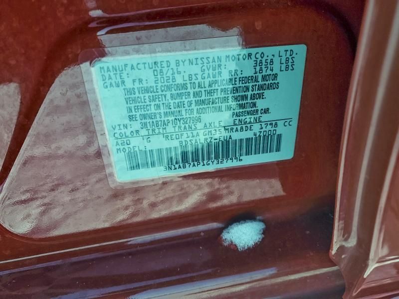 2016 Nissan Sentra sr