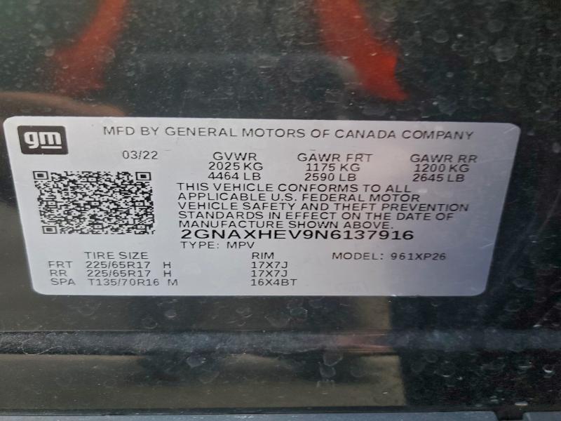 2022 Chevrolet Equinox ls