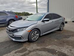 Salvage cars for sale from Copart Apopka, FL: 2020 Honda Civic lx