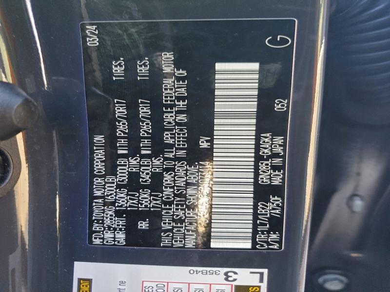 2024 Toyota 4runner Sr5/sr5 Premium