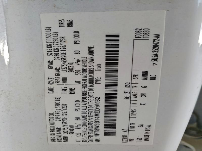 2021 Ford F350 Super Duty