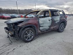 Salvage cars for sale from Copart Louisville, KY: 2018 Toyota Highlander se