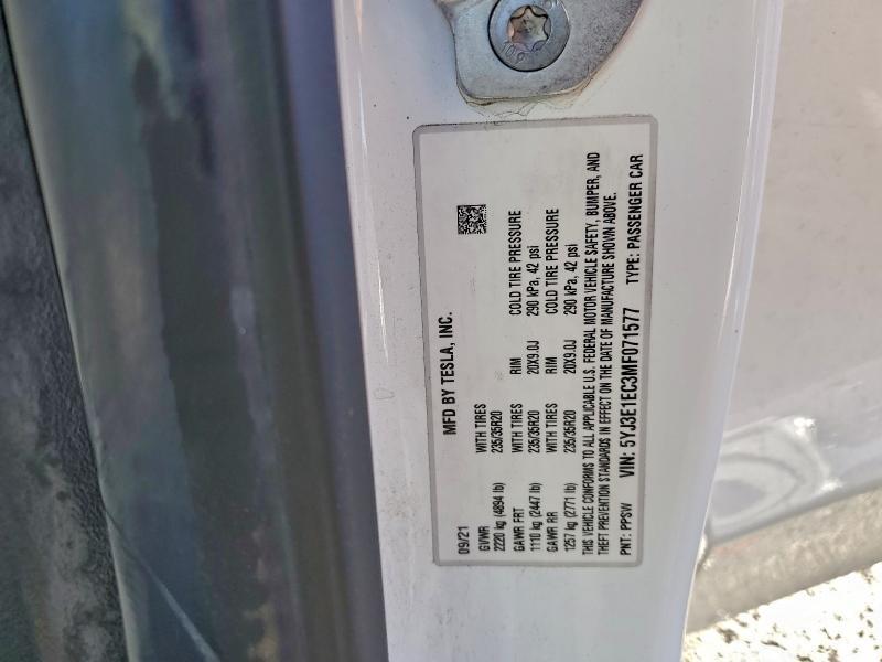 2021 Tesla Model 3