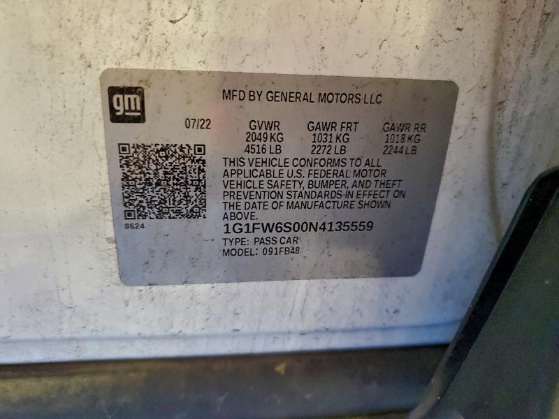 2022 Chevrolet Bolt ev 1LT