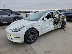 Tesla salvage cars for sale: 2020 Tesla Model 3