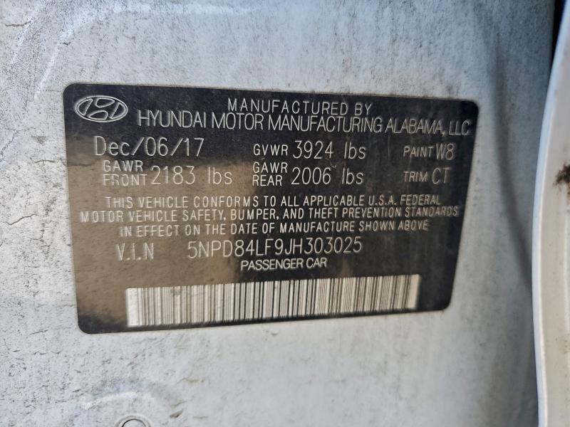 2018 Hyundai Elantra sel