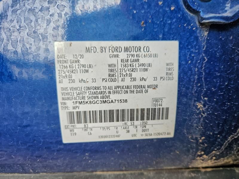 2021 Ford Explorer st