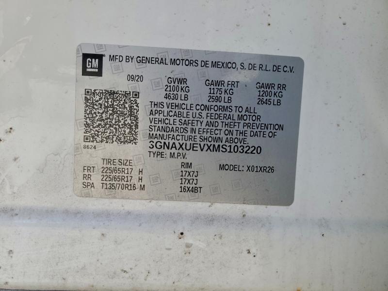 2021 Chevrolet Equinox lt
