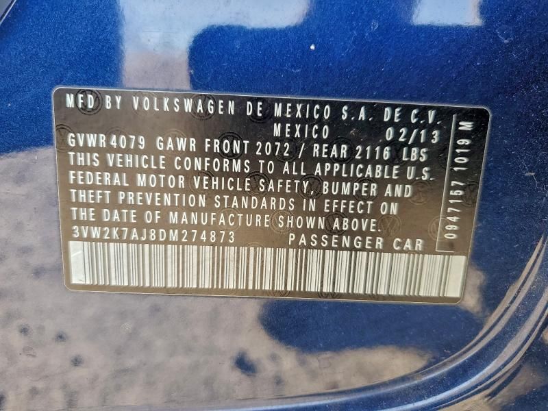 2013 Volkswagen Jetta Base