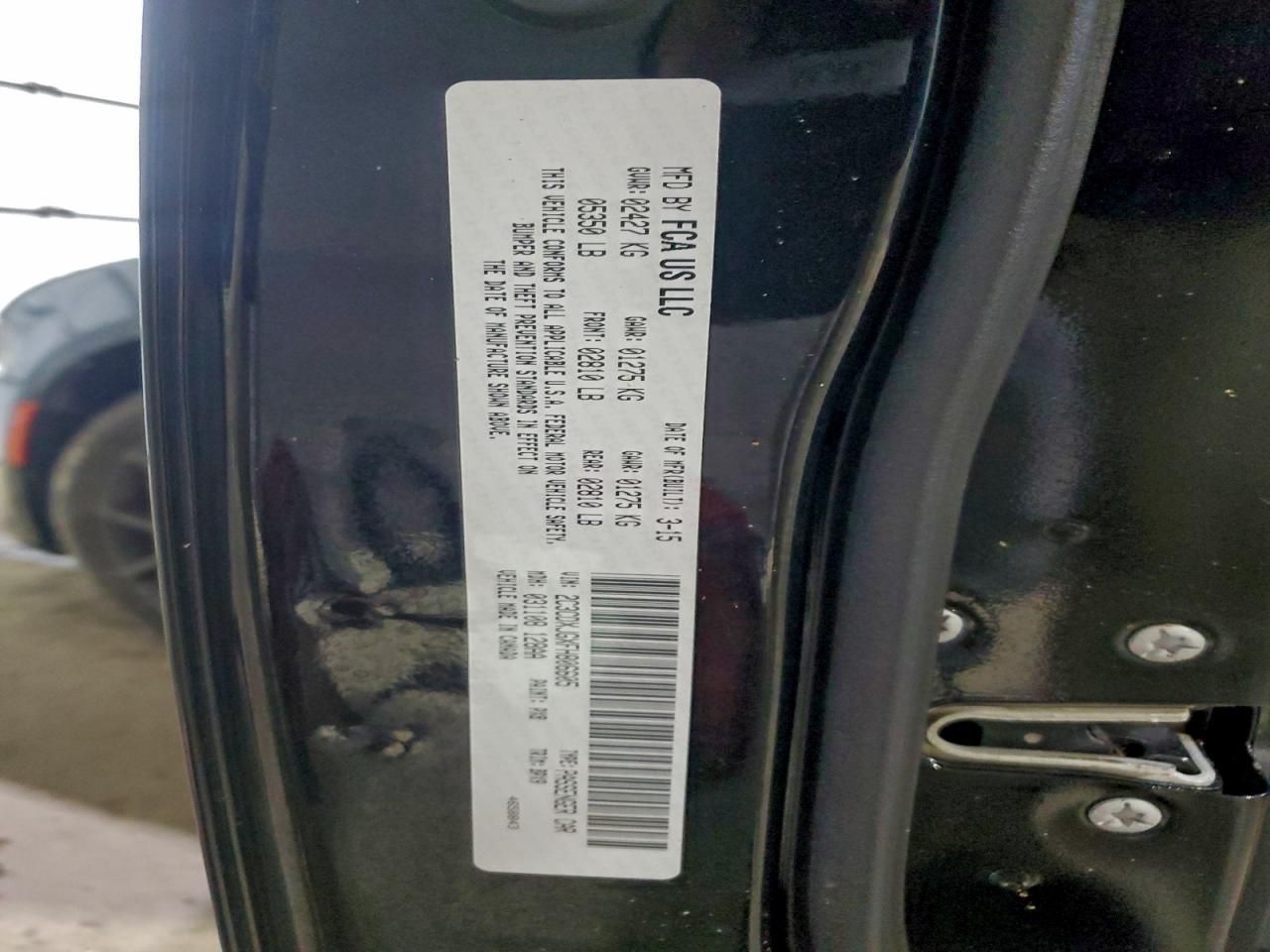 2015 Dodge Charger sxt