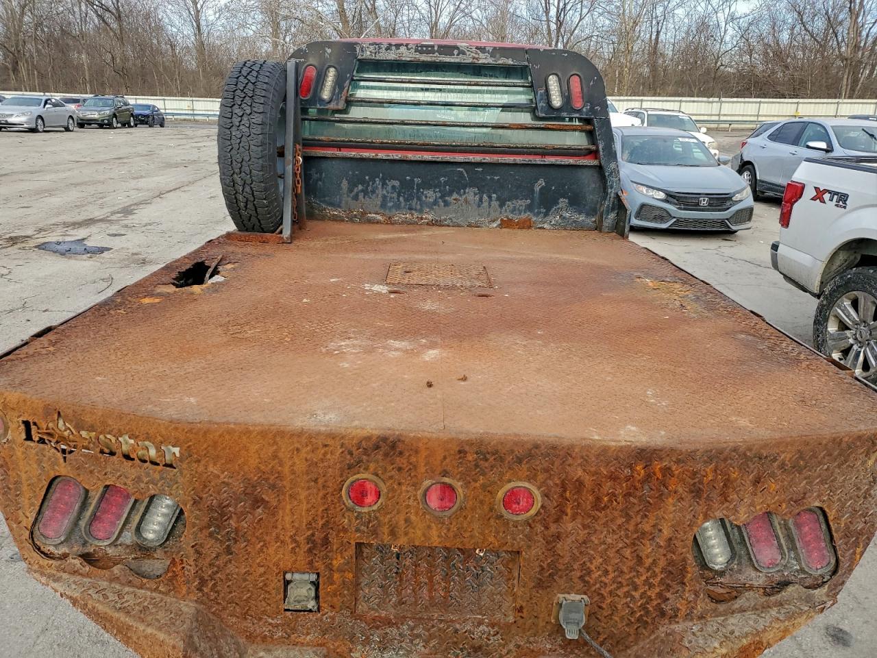 2001 Ford F250 Flatbed Truck