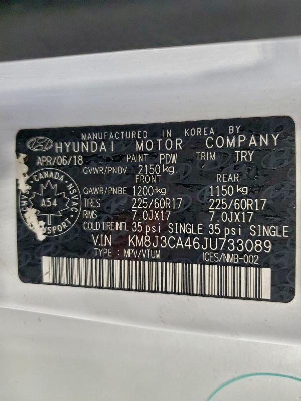 2018 Hyundai Tucson se