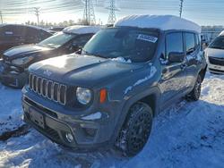 Salvage cars for sale from Copart Elgin, IL: 2019 Jeep Renegade Latitude