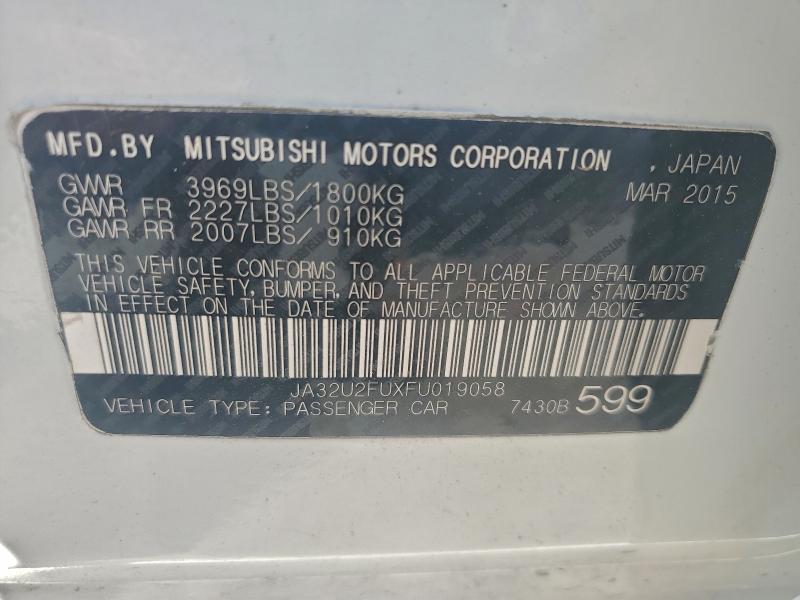2015 Mitsubishi Lancer es