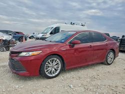 Toyota Camry salvage cars for sale: 2018 Toyota Camry Hybrid