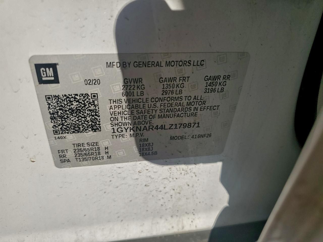 2020 Cadillac XT5 Luxury