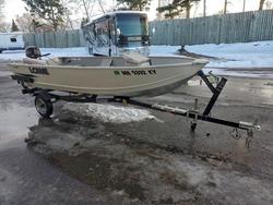 Salvage boats for sale at Ham Lake, MN auction: 2010 Lowe Angler Boat