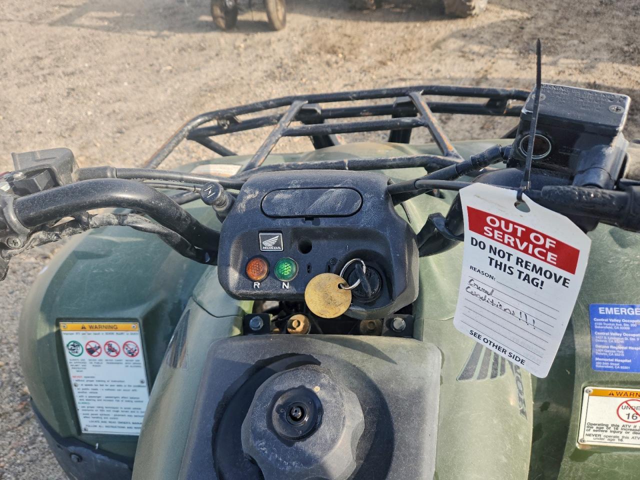 2018 Honda Recon ATV