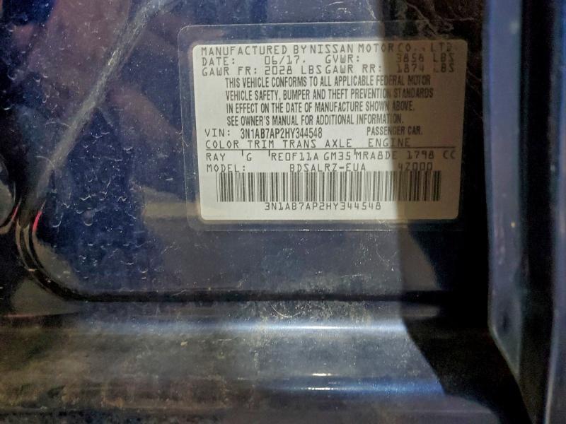 2017 Nissan Sentra s