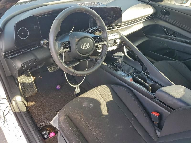 2025 Hyundai Elantra Blue