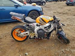 Salvage motorcycles for sale at Chatham, VA auction: 2007 Honda CBR1000 RR