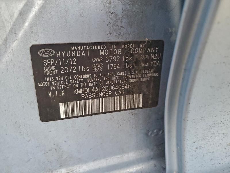 2013 Hyundai Elantra gls