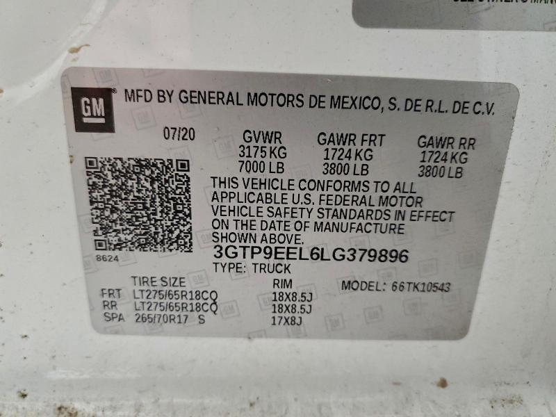 2020 GMC Sierra K1500 AT4