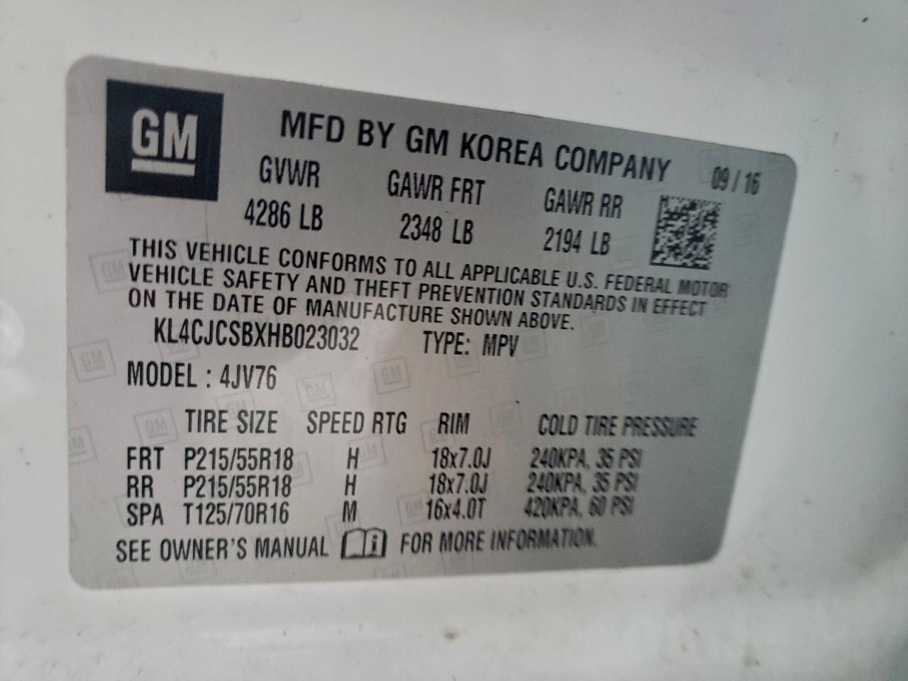 2017 Buick Encore Essence