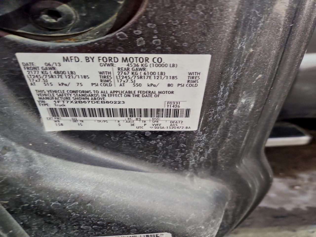 2013 Ford F250 Super Duty