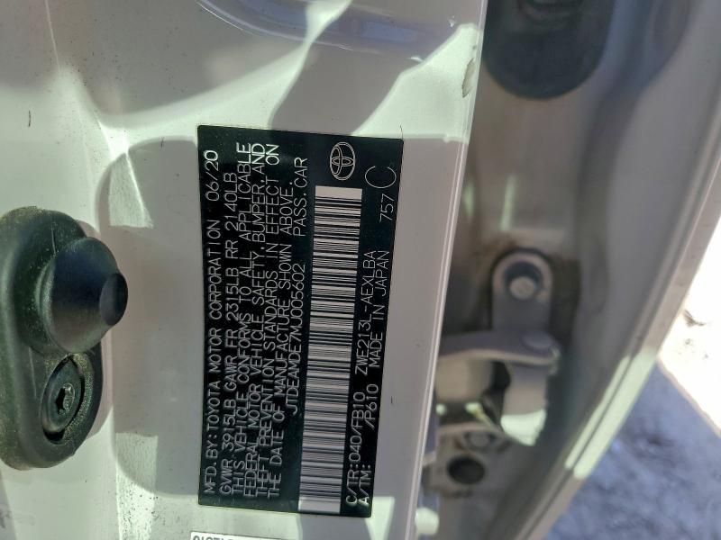 2021 Toyota Corolla le