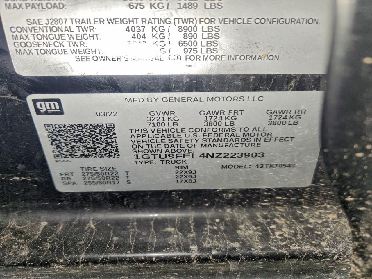 2022 GMC Sierra Limited K1500 Denali