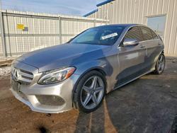 Mercedes-Benz C-class Vehiculos salvage en venta: 2016 Mercedes-Benz C 300 4matic
